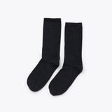 Cotton Crew Sock Black Multicolor Marl